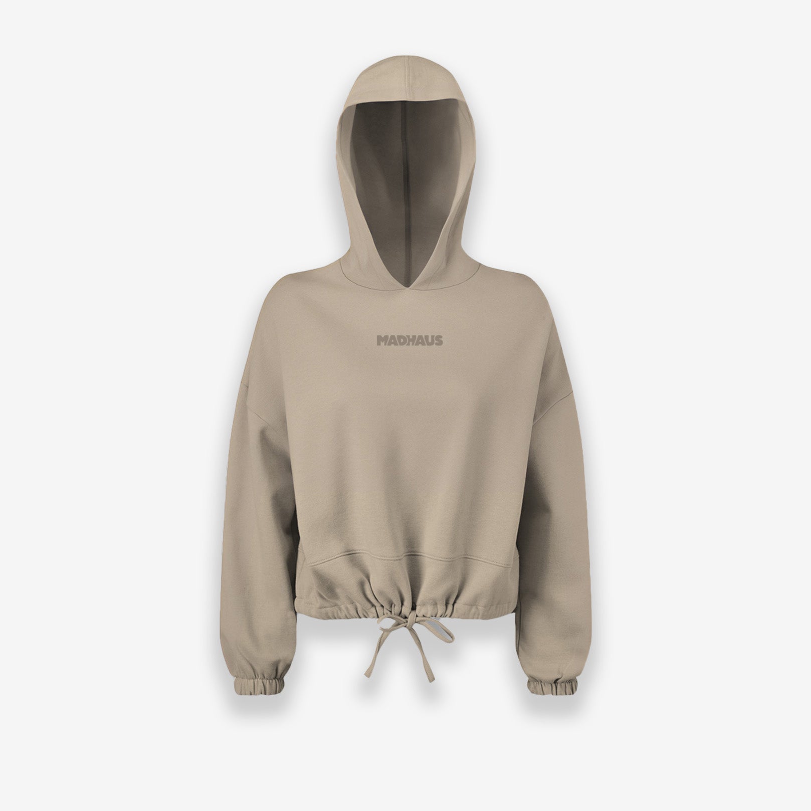 MadHaus Cropped Women's Hoodie Nude