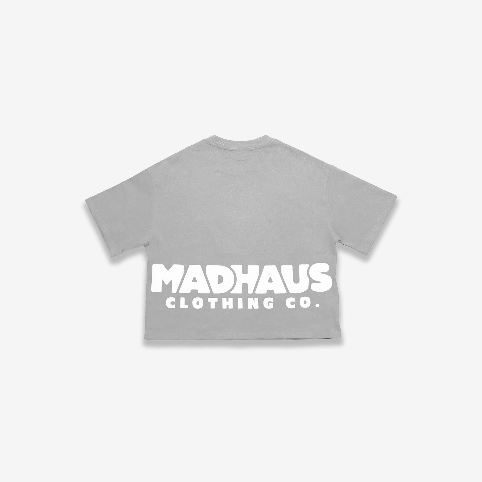 MadHaus Signature Boxy Tee Cropped Luxury Streetwear